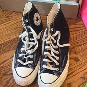 Converse Classic Black and White High-Tops